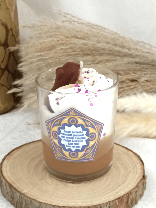 Bougie choco-grenouille 
