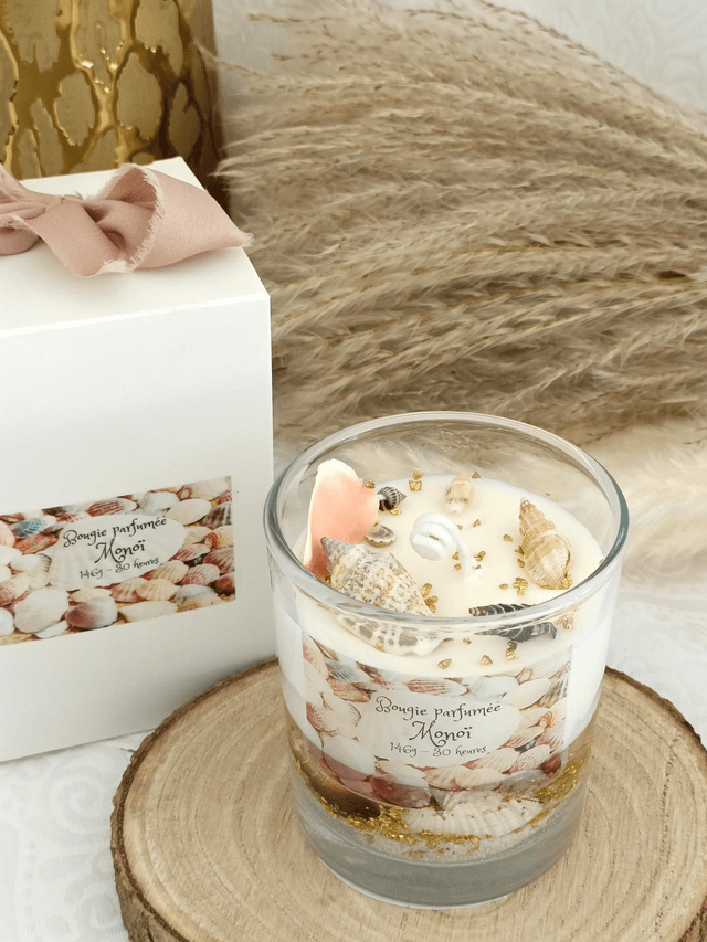 Bougie parfumée gel