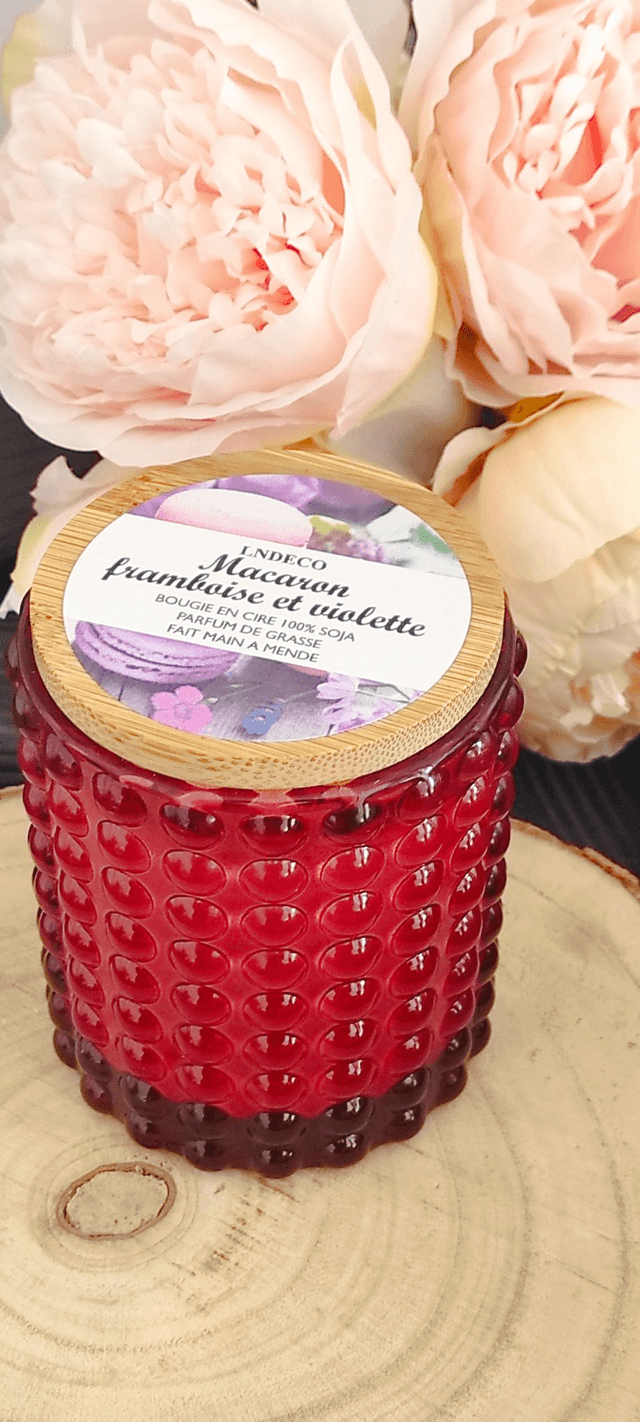 Bougie bubble gourmande 