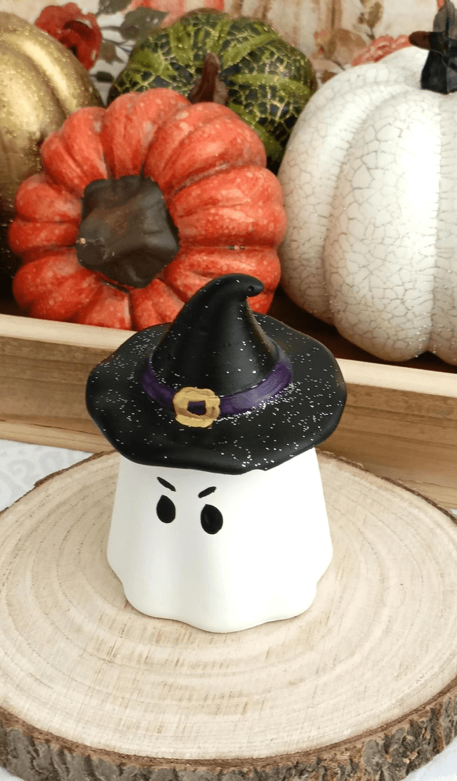 Bougie Halloween petit fantôme