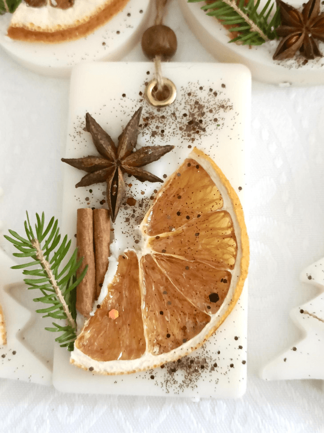 Suspension parfumée "orange cannelle"