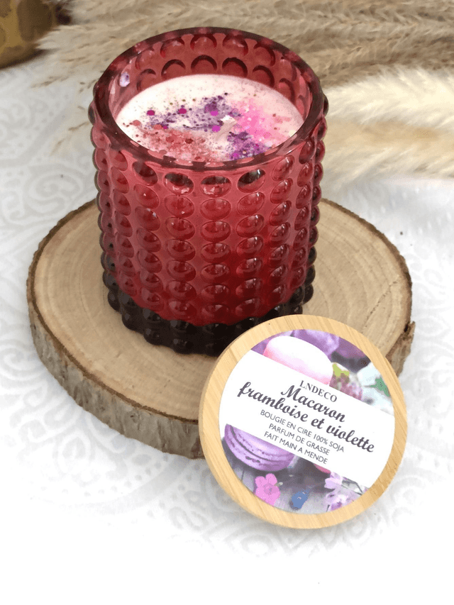 Bougie bubble gourmande 