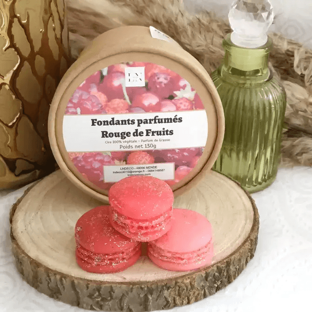 Fondants macarons 13 parfums fruités