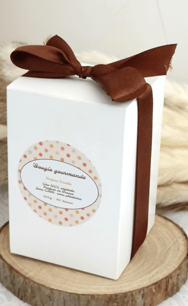 Bougie parfumée vanille 