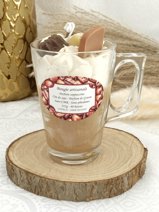 Bougie cappuccino 