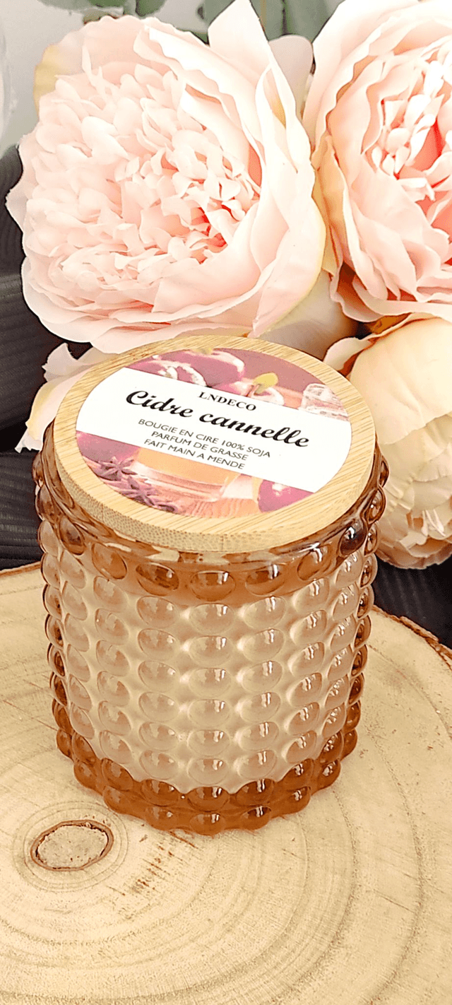 Bougie bubble gourmande 