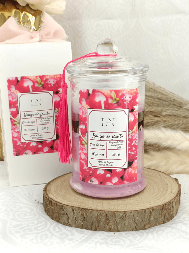 Bougie bonbonnière gourmande 