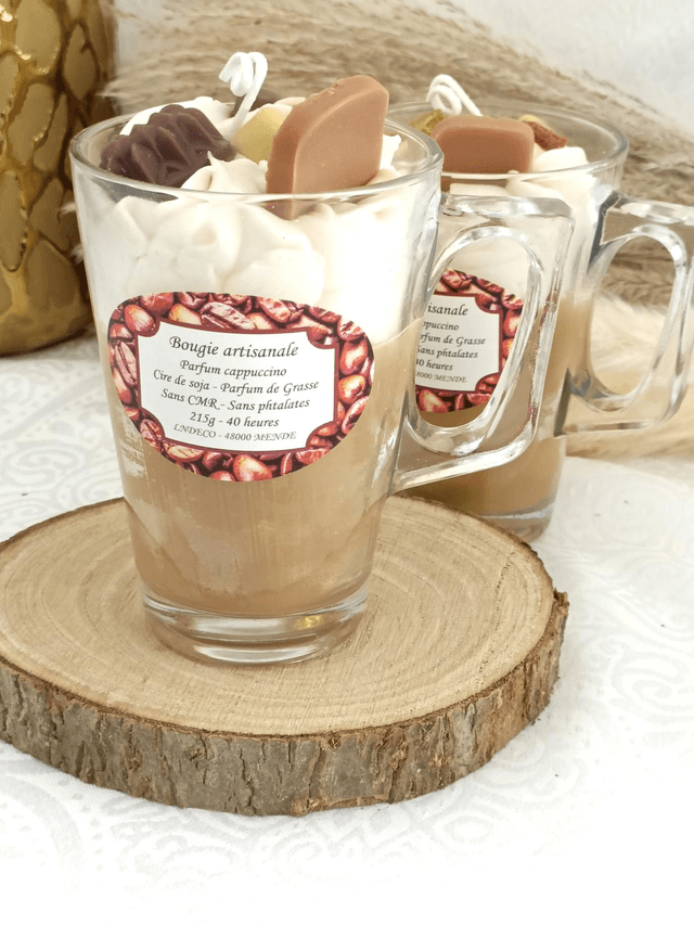 Bougie cappuccino 