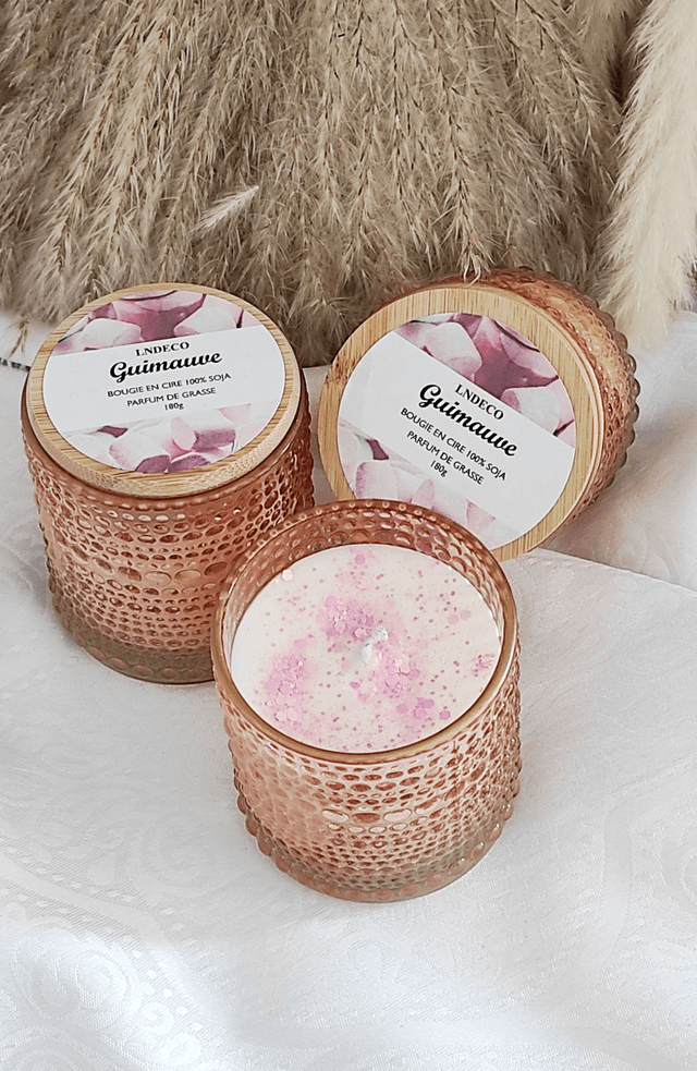 Bougie bubble gourmande 