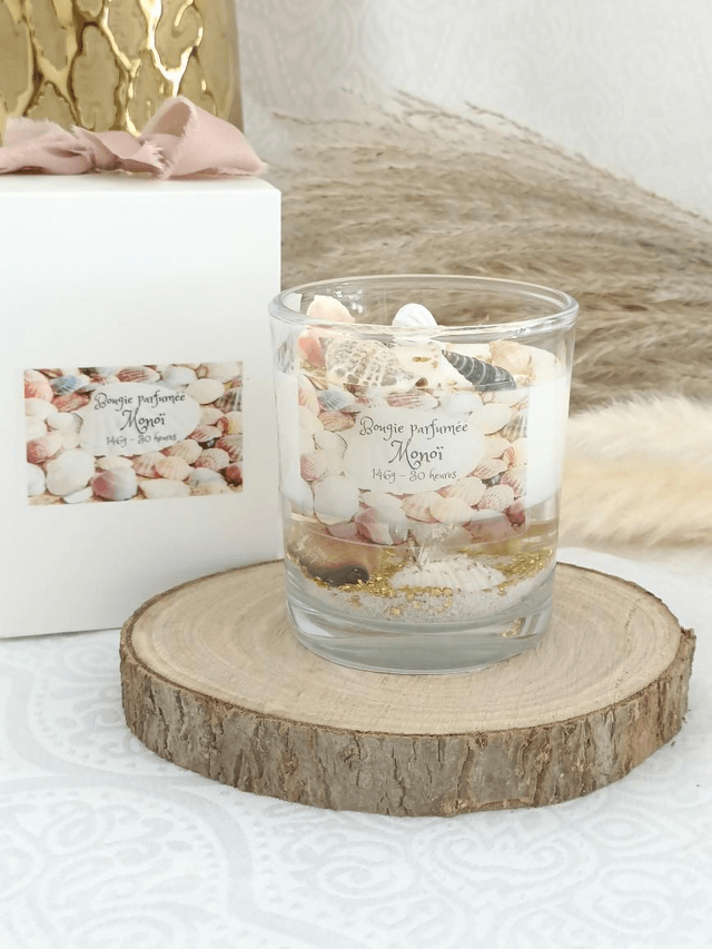 Bougie parfumée gel