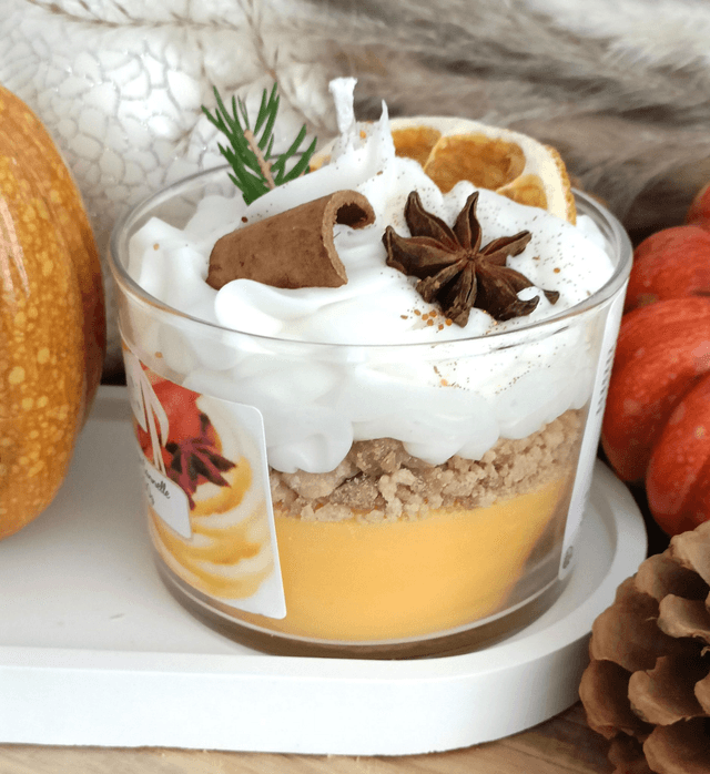 Bougie gourmande orange cannelle 
