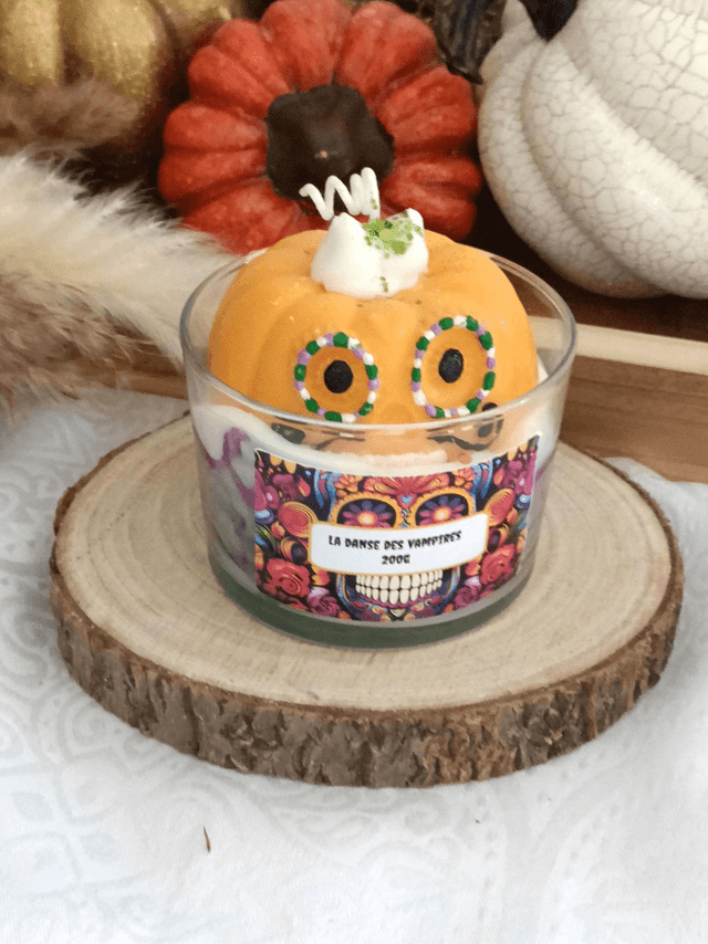 Bougie Halloween "Dia de los muertos"
