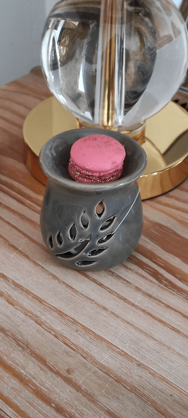 Brûle parfum décor feuilles