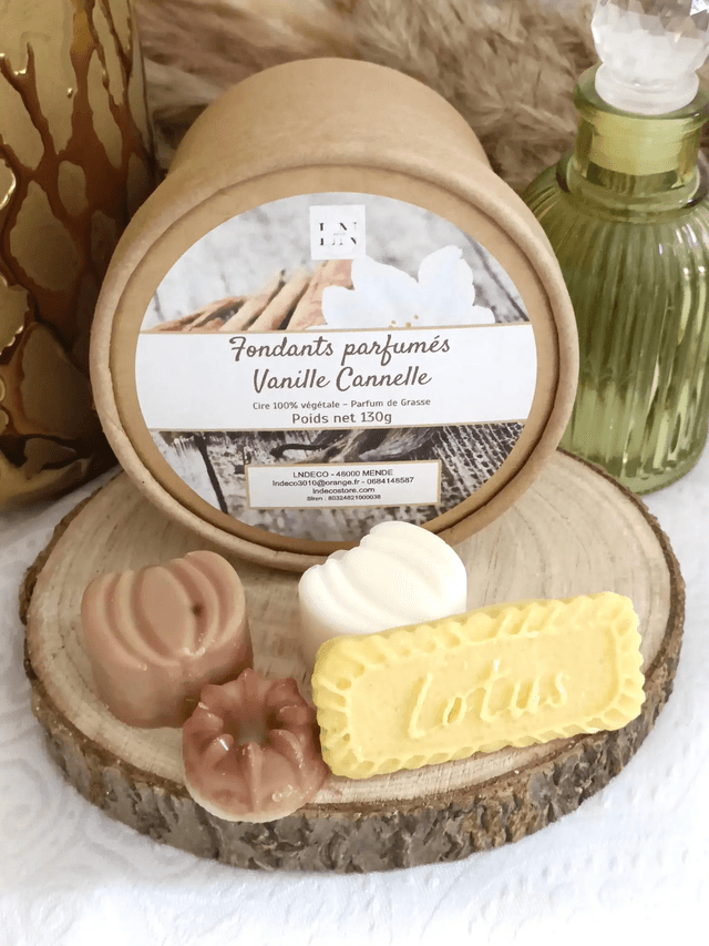 Fondants parfumés vanille cannelle 