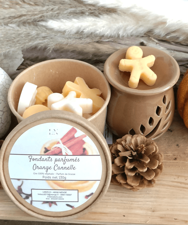 Fondants parfumés orange cannelle