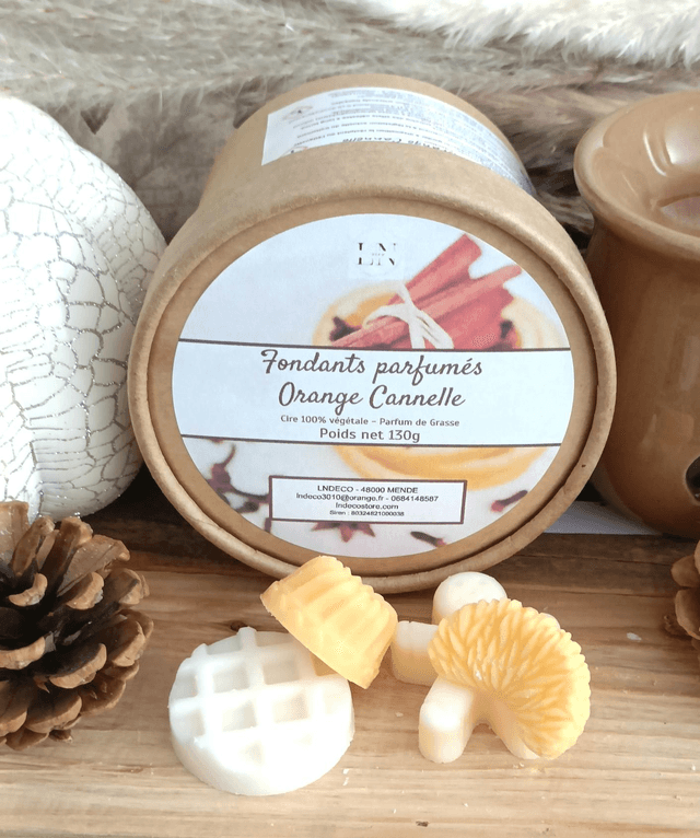 Fondants parfumés orange cannelle