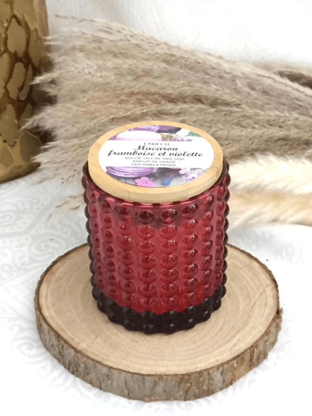 Bougie bubble gourmande 